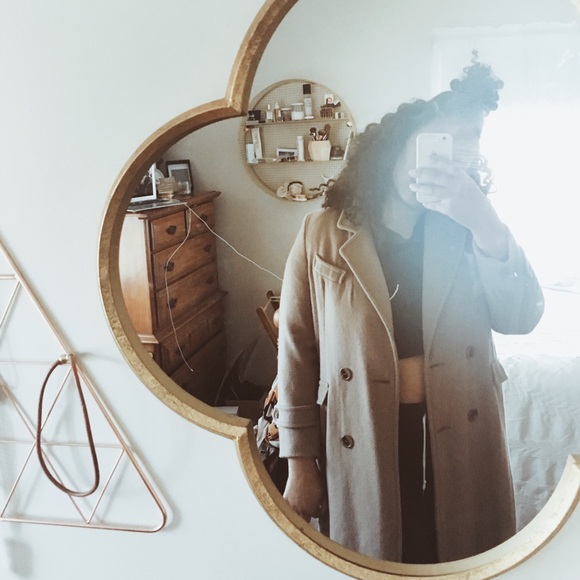 Jackets & Blazers - Vintage Paisley Lined Tan Coat!